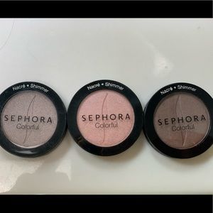 NWT SEPHORA COLLECTION set of 3 eye shadows